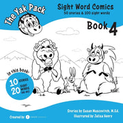 The Yak Pack: Sight Word Comics: Book 4: By Resources, Rumack