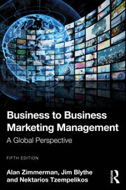 Business To Business Marketing Manageme By Zimmerman  Alan