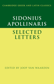 Sidonius Apollinaris Selected Letters