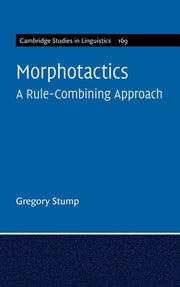 Morphotactics
