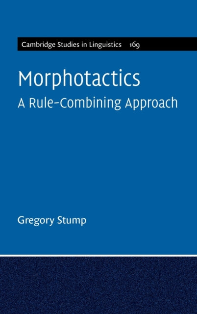 Morphotactics