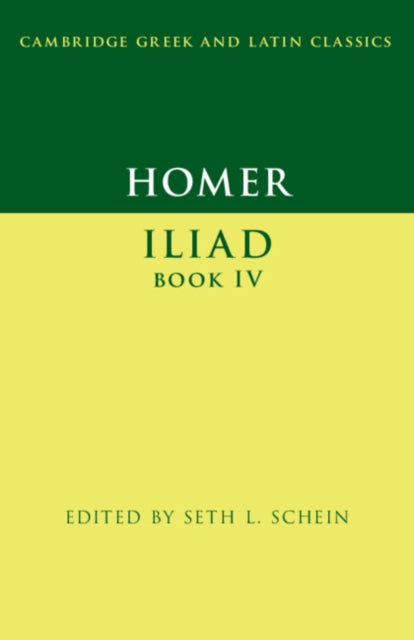 Homer I Iliad I Book Iv By Introduc  Edited Wit