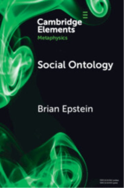 Social Ontology By Epstein  Brian