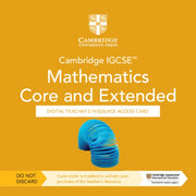 Cambridge Igcse Mathematics Core & Exten