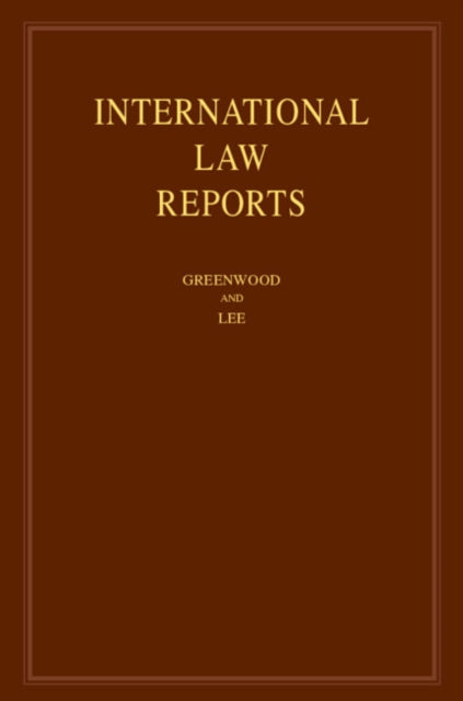 International Law Reports