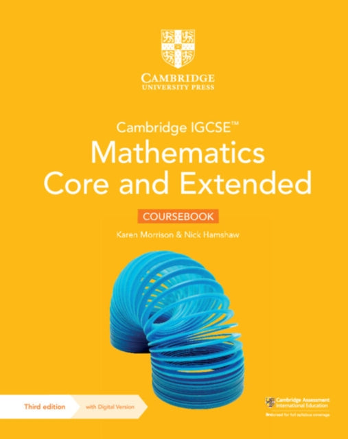 Cambridge Igcse Mathematics Core & Exten