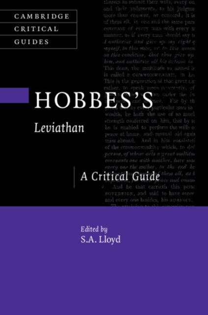 Hobbes Leviathan By Lloyd, S. A.