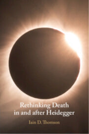 Rethinking Death In And After Heidegger By Thomson  Iain D.