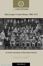 Allen Leepers Letters Home 1908-1912