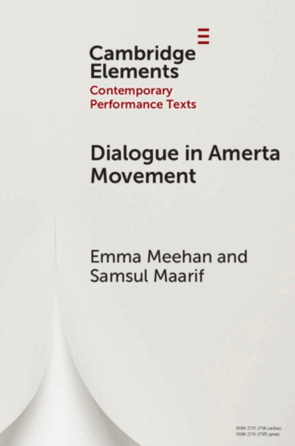 Dialogue In Amerta Movement By Meehan  Emma