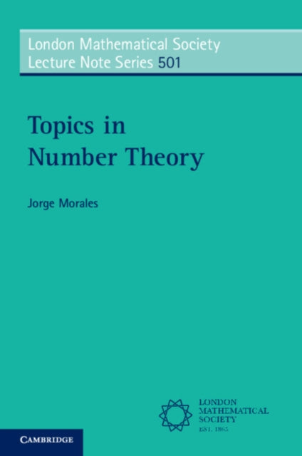 Topics In Number Theory