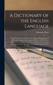 A Dictionary Of The English Language [mi
