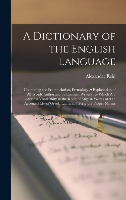 A Dictionary Of The English Language [mi