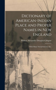 Dictionary Of American-indian Place And