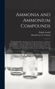Ammonia And Ammonium Compounds : Compris
