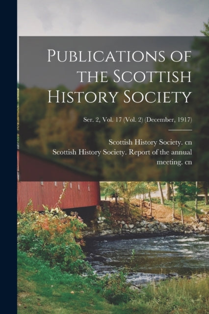 Publications Of The Scottish History Soc