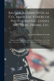 Bausch   Lomb Optical Co., Manufacturers