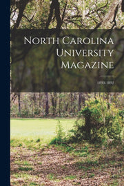 North Carolina University Magazine  1890