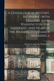 A Genealogical History, Beginning With C
