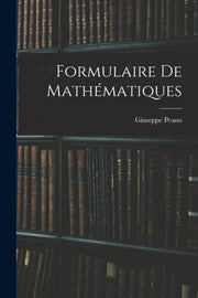 Formulaire De Math Matiques