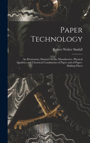 Paper Technology: An Elementary Manual O