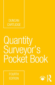 Quantity Surveyors Pocket Book