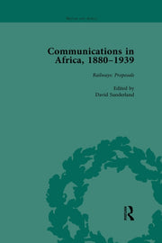 Communications In Africa 18801939 Volume