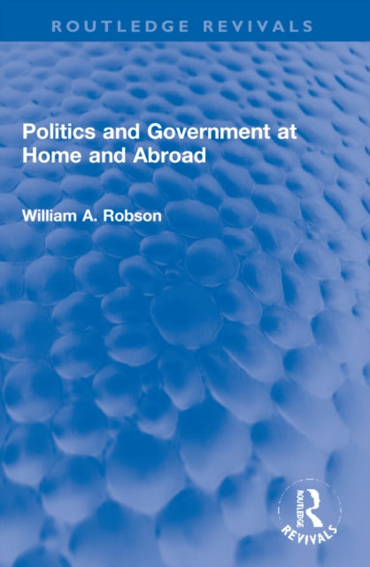 Politics & Government At Home & Abroad