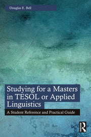 Studying For A Masters In Tesol Or Appli