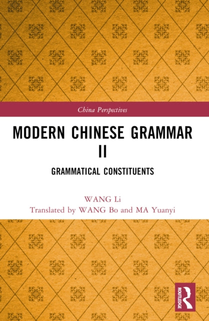 Modern Chinese Grammar Ii