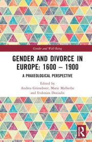Gender & Divorce In Europe 1600 1900 By Griesebner, Andrea