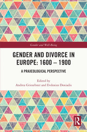 Gender And Divorce In Europe 1600 By Griesebner  Andrea