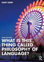What Is This Thing Called Philosophy Of