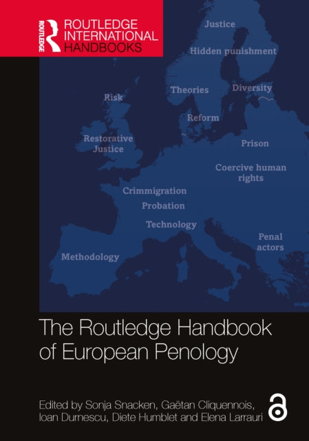 Routledge Handbook Of European Penology By Snacken  Sonja