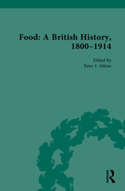 Food A British History 1800-1914 By Atkins  Peter