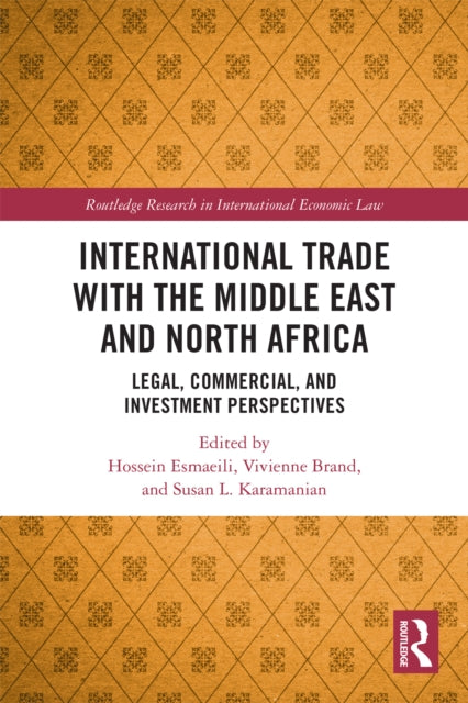 International Trade With The Middle Eas By Esmaeili  Hossein