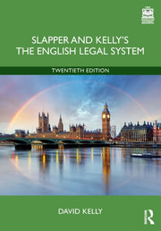Slapper & Kellys The English Legal Syste By Kelly, David