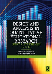 Design And Analysis In Quantitative Edu