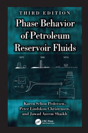 Phase Behavior Of Petroleum Reservoir F By Pedersen  Karen Scho