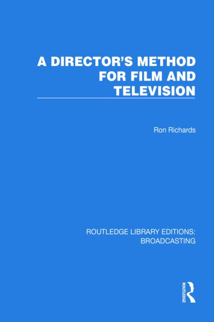 Directors Method For Film And Televisi
