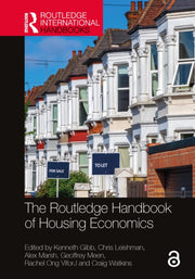 Routledge Handbook Of Housing Economics By Gibb  Kenneth
