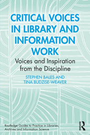 Critical Voices In Library And Informat