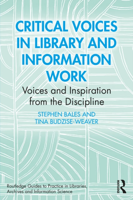 Critical Voices In Library And Informat