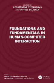 Foundations And Fundamentals In Human-c By Stephanidis  Constan