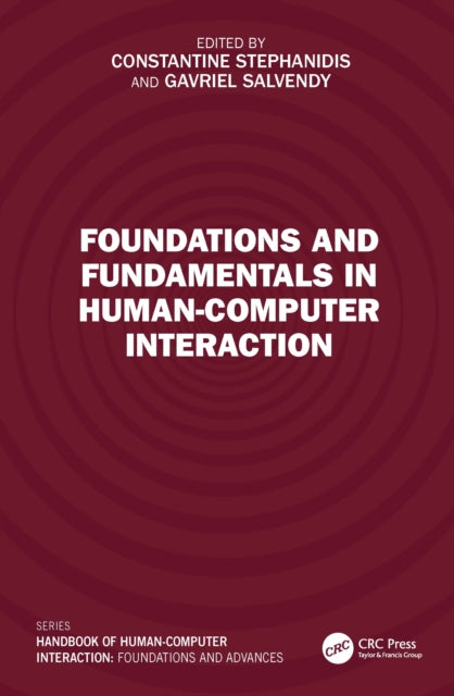 Foundations And Fundamentals In Human-c By Stephanidis  Constan
