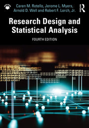 Research Design And Statistical Analysi