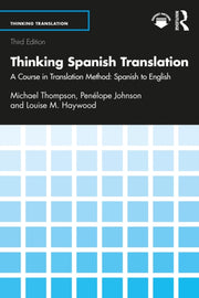 Thinking Spanish Translation By Thompson  Michael