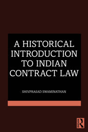 Historical Introduction To Indian Contr