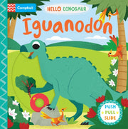 Iguanodon A Push Pull Slide Dinosaur Bk
