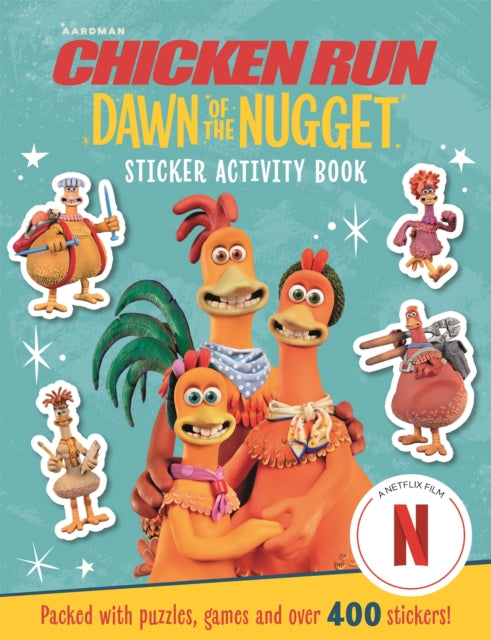 Chicken Run Dawn Of/nugget Sticker Book